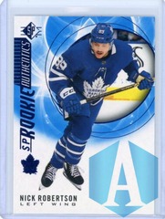 2020-21 Upper Deck SP Rookie Authentics #118 Nick Robertson Maple Leafs